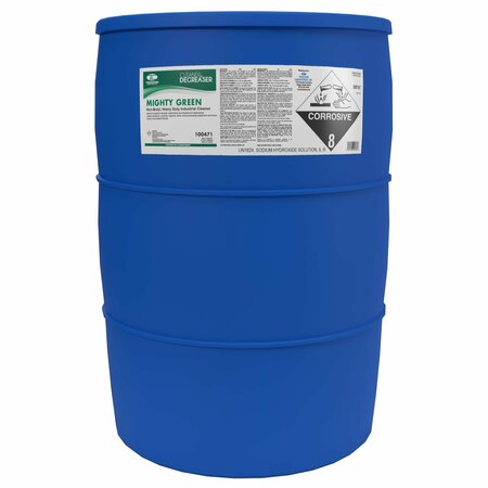 THEOCHEM Non-Butyl Cleaner Degreaser Concentrate, 55 gal Drum, Liquid, Green 100471-99990-53